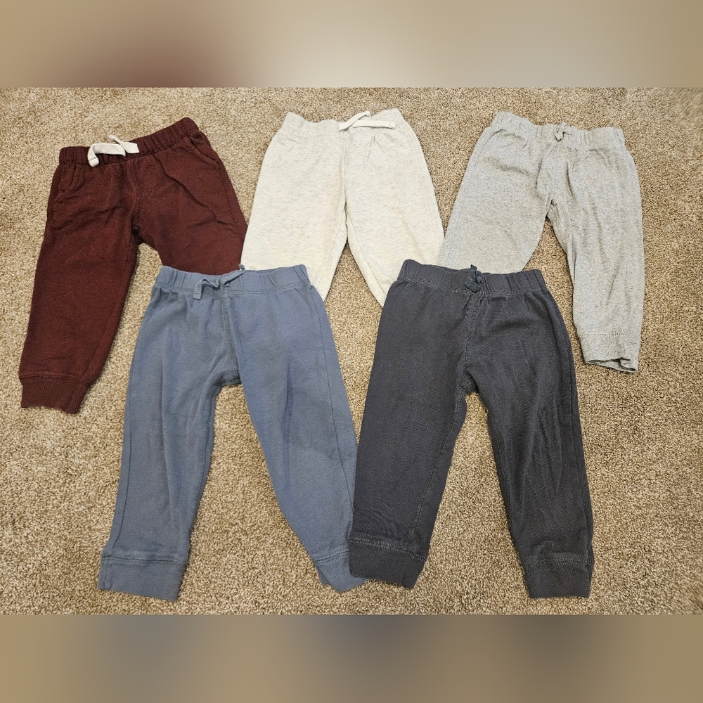 Carter's boys 18M sweatpants/ joggers bundle Baby boy clothes lot